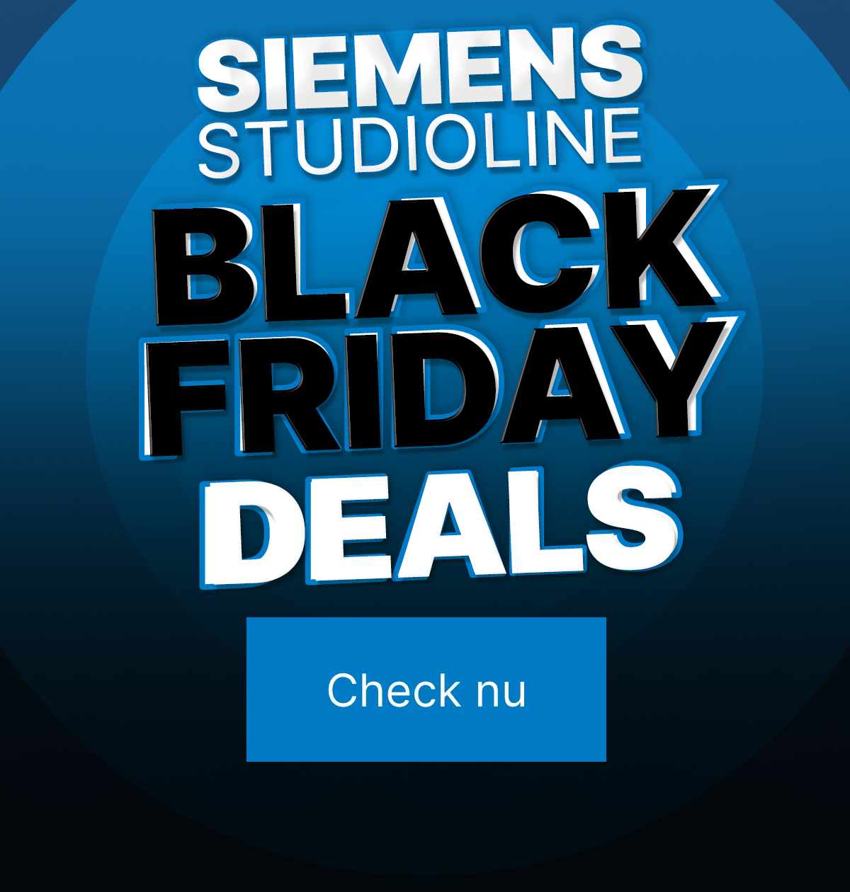 Siemens studioLine – extra korting met Black Friday!